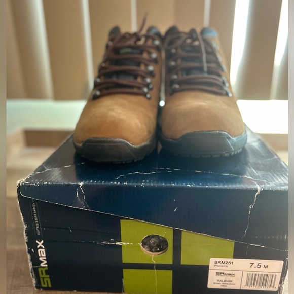 SRMAX  Women’s Shoes,Style SRM251 Raleigh Brown Waterproof Hiker Boots,Size 7.5M - Picture 4 of 15